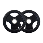 Rubber Coated Tri-Grip Olympic Weight Plates