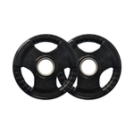Rubber Coated Tri-Grip Olympic Weight Plates