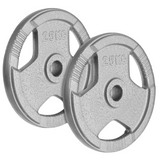 Cast Iron Tri Grip Olympic Weight Plates