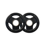 Rubber Coated Tri-Grip Olympic Weight Plates