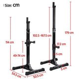 Adjustable Squat Stands