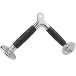 Tricep V Bar Attachment with Rubber Handles