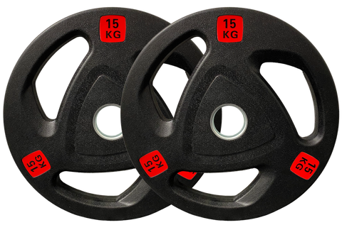 Tri-Grip Olympic Weight Plates (2.5KG - 25KG)