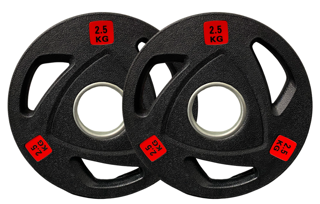 Tri Grip Olympic Weight Plates 2.5KG 25KG J5 Fitness